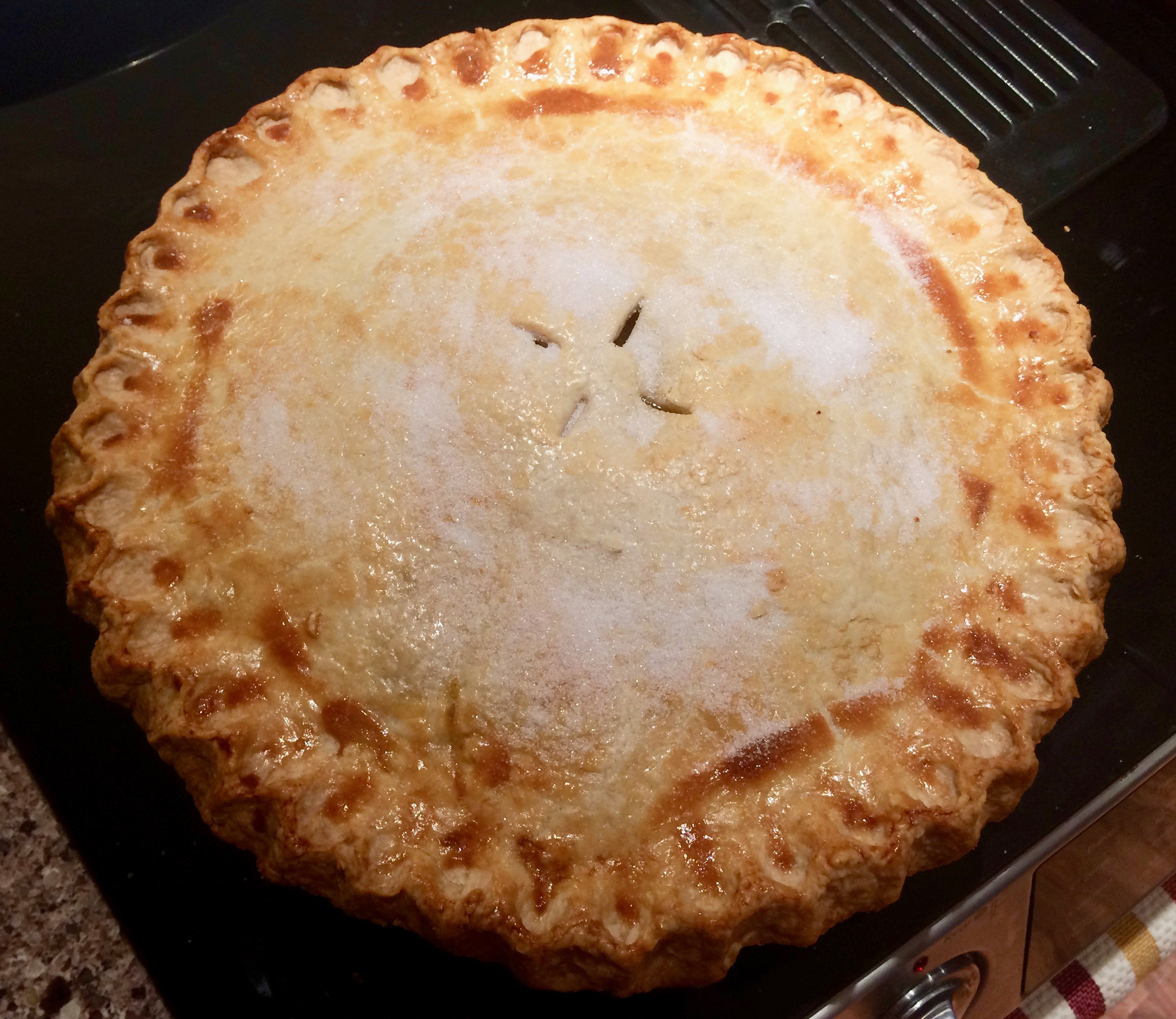 Homemade Apple Pie - Oh Sweet Basil