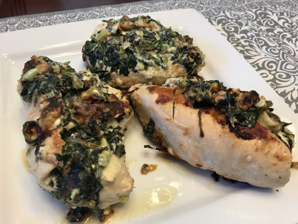 Spinach and Feta Stuffed Chicken – Basil Belle