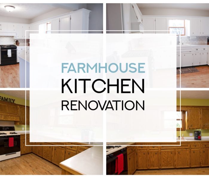 Farmhouse Kitchen Renovation:  Before & After